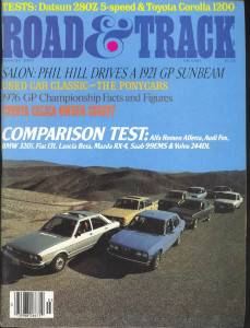ROAD & TRACK 1977 MAR - T/A PONY CARS, CAN-AM, 280Z